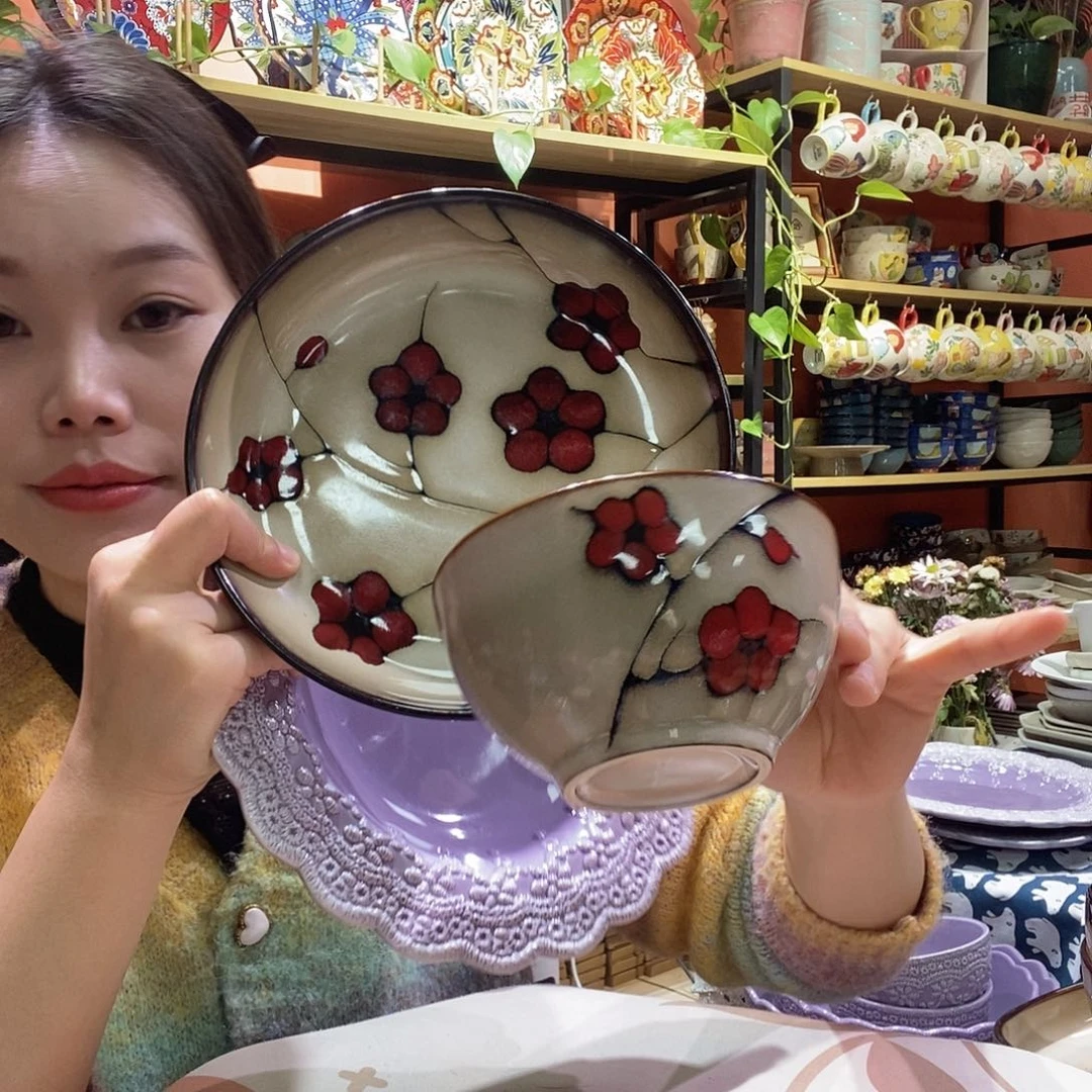 瓷片2碗4盘正品福利