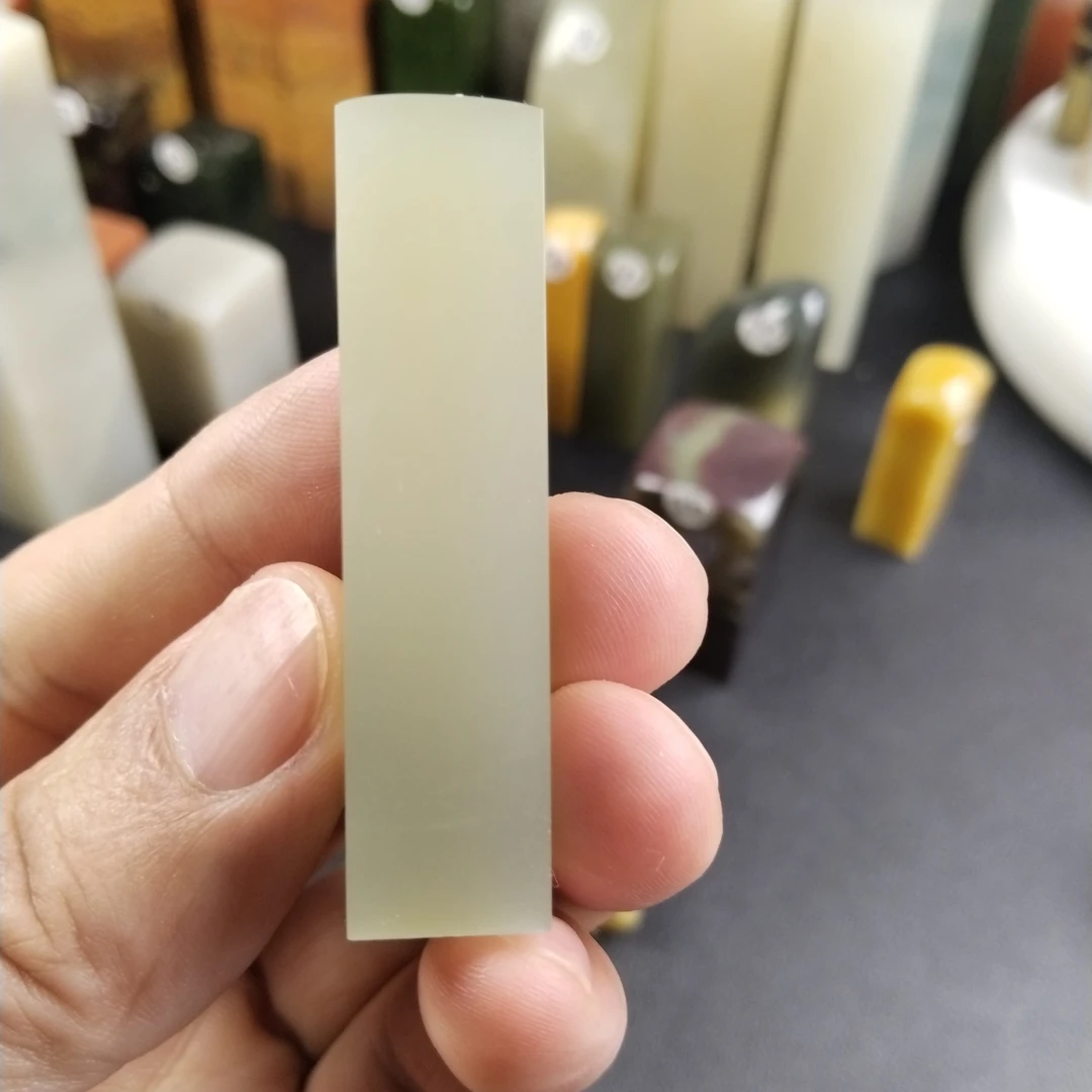 丹东晶灯光冻方印章