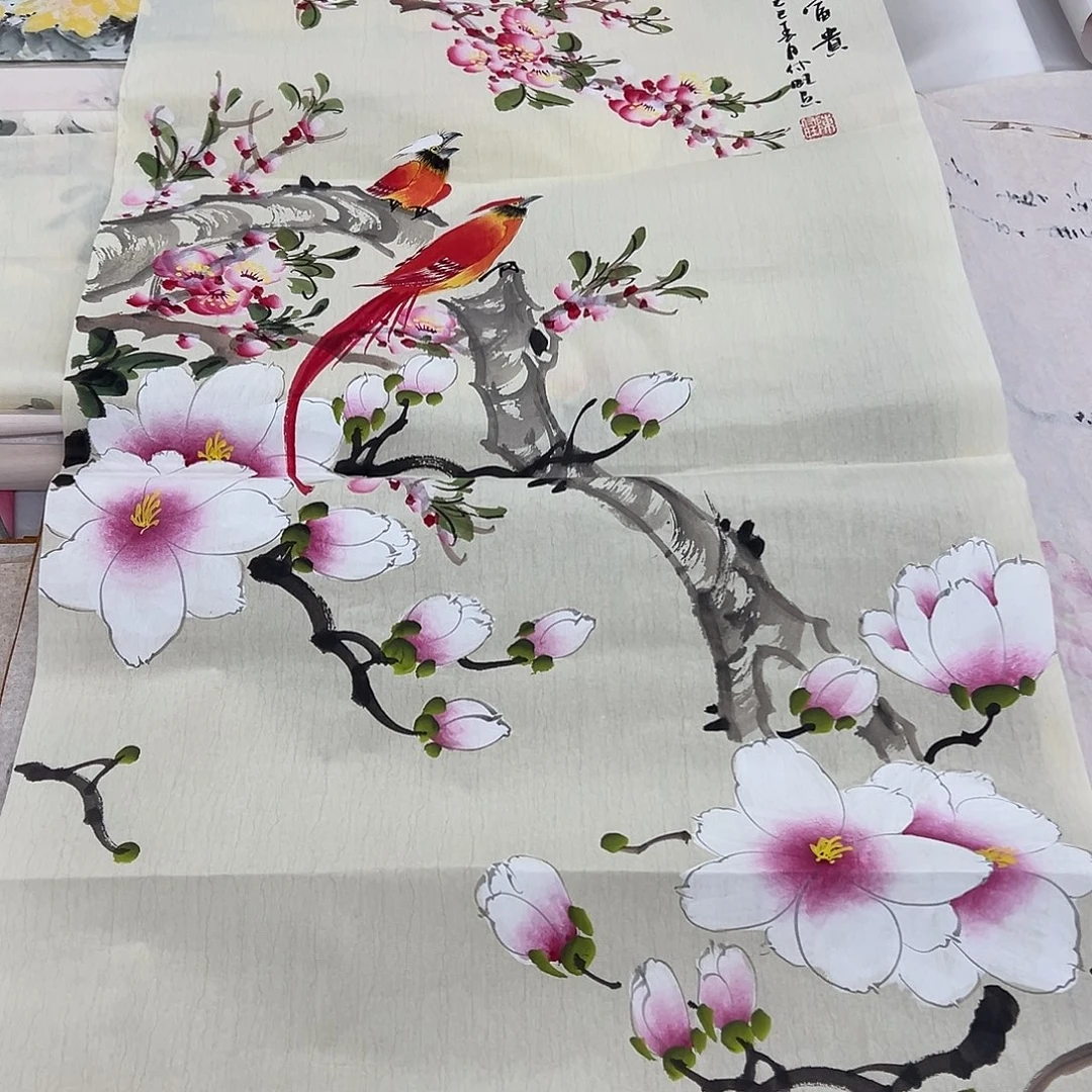 国画纯手绘作品图