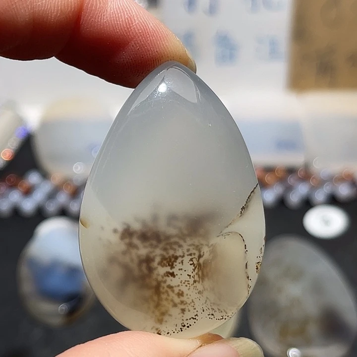 玛瑙/玉髓未镶嵌吊坠(不含链)