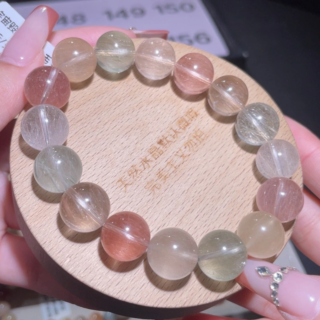 手链水晶未镶嵌147号多样性发一C 13mm+