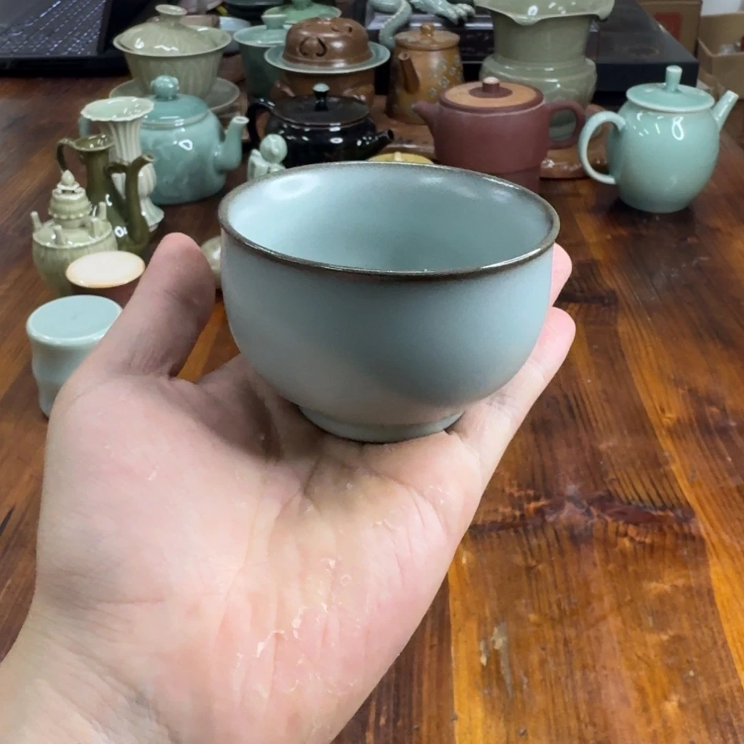 小仲龙泉青瓷微瑕8337