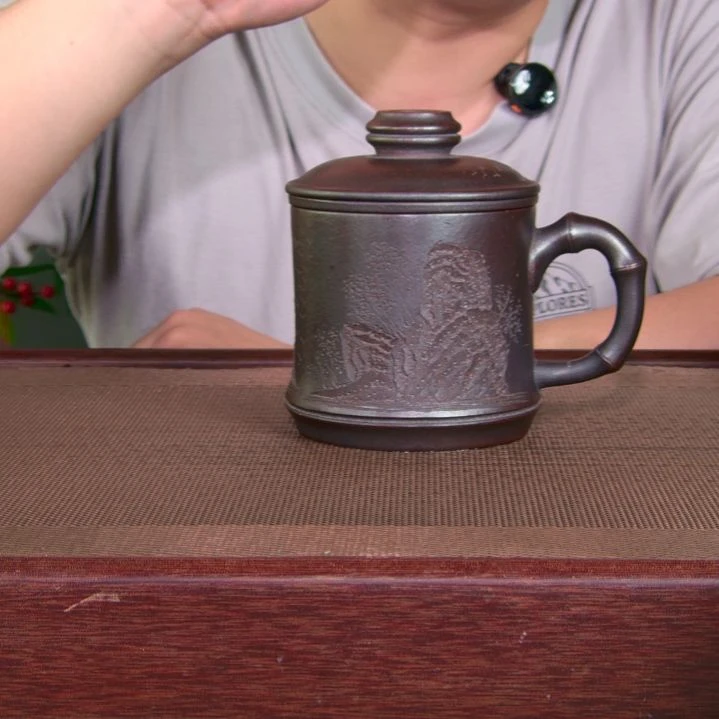 茶杯紫砂高货放漏