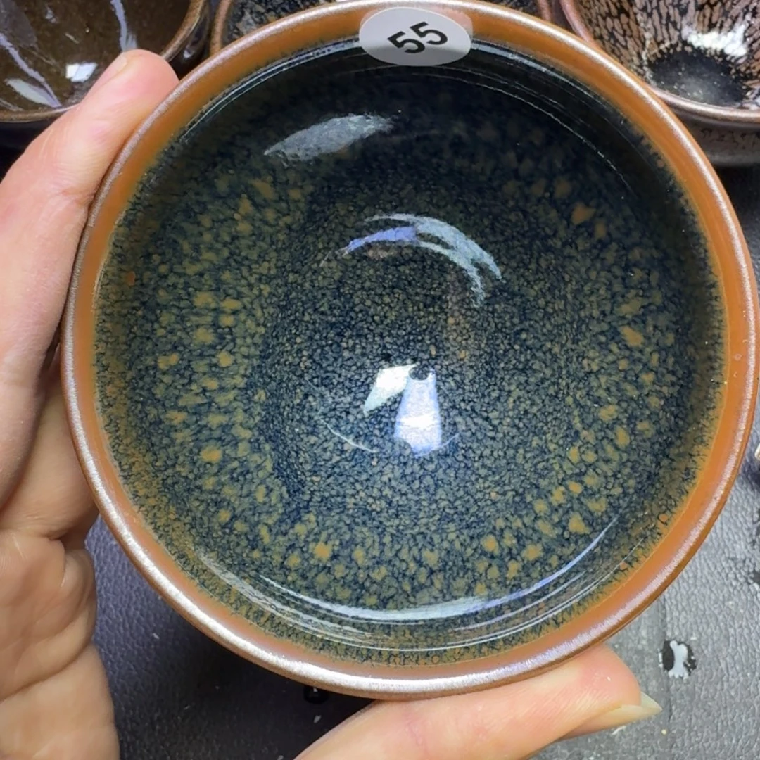 摆件古时茶器建窑建盏55