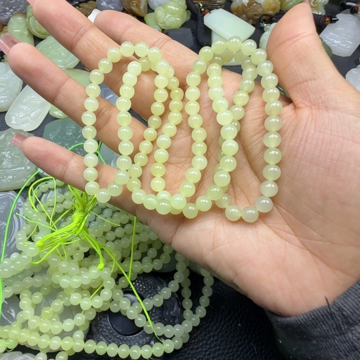 和田玉未镶嵌颈饰卡6