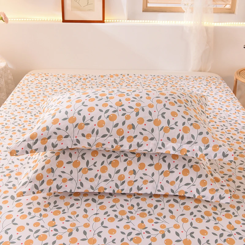 【主播福利】全棉枕套48*74成人枕头套40*60枕套印花全棉枕斜纹透气