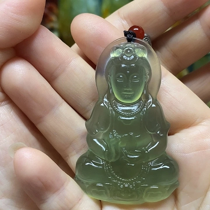 未镶嵌岫玉吊坠(赠链)