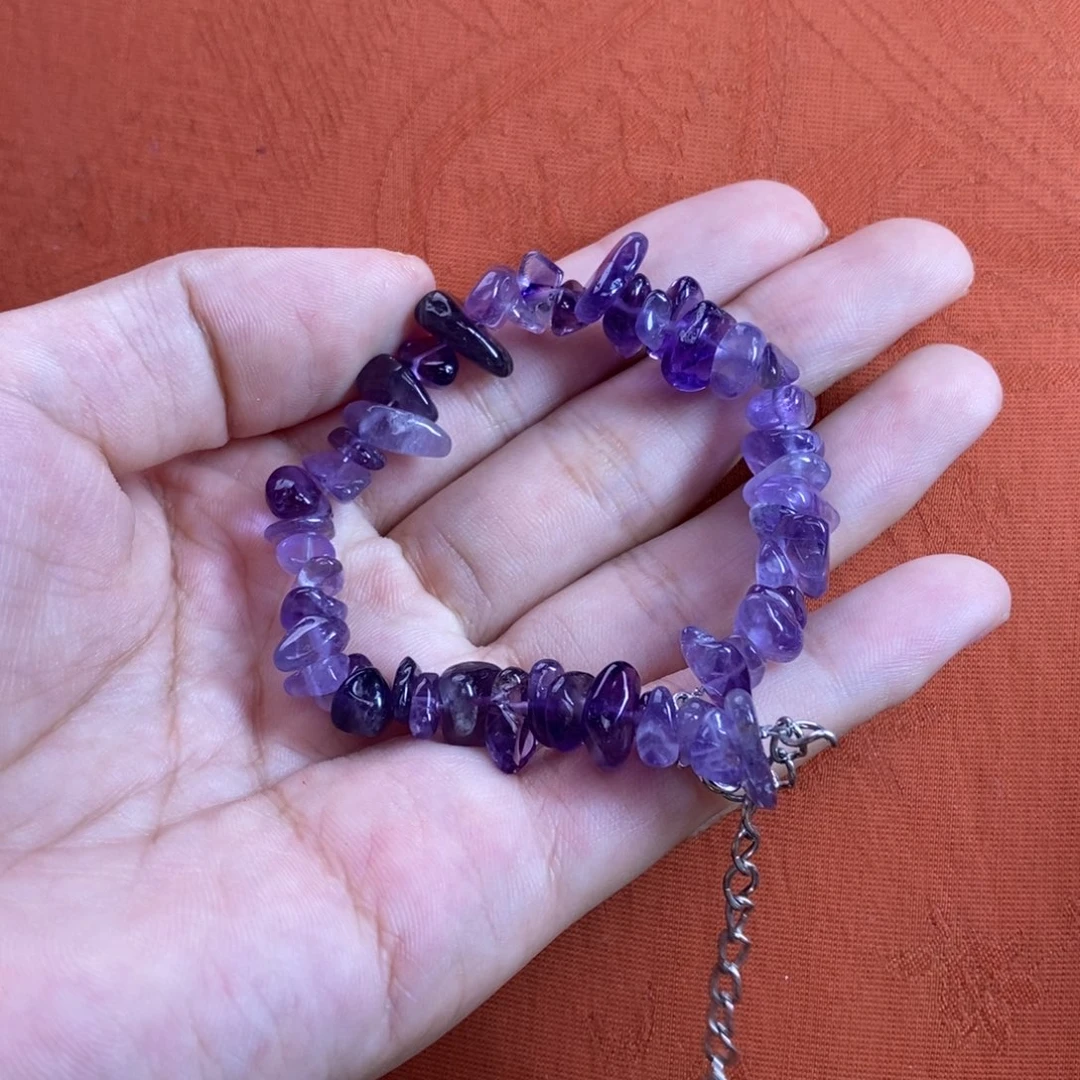 紫晶珠宝半成品未镶嵌