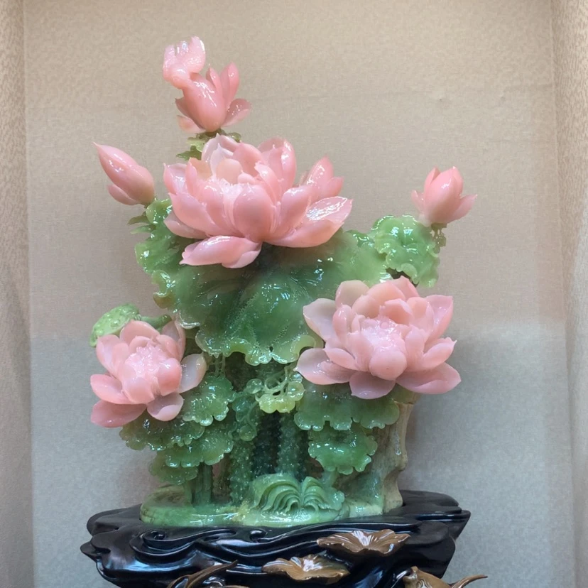 【闪购商品】未镶嵌蛇纹石玉摆件覆膜