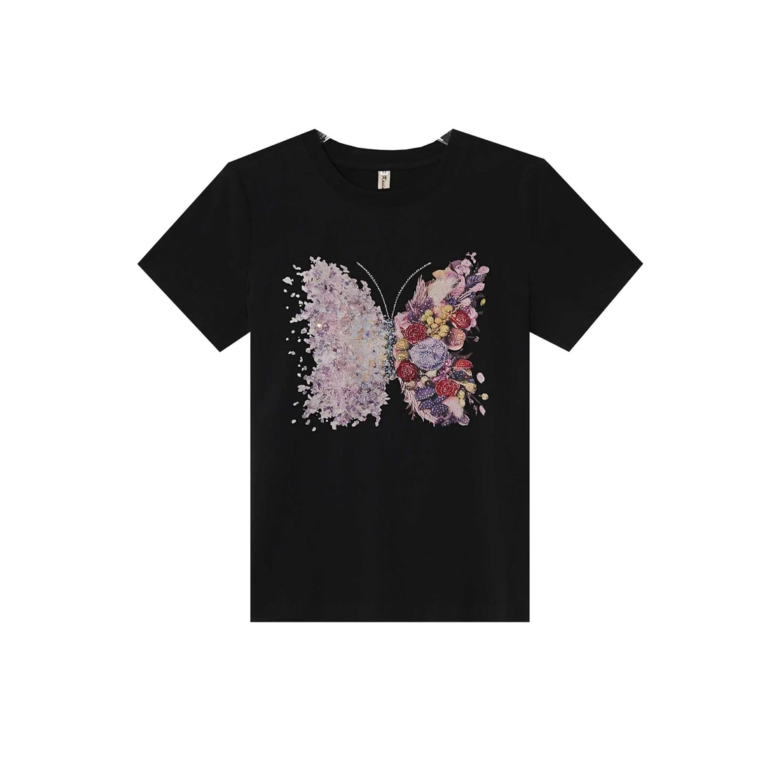 A97722新款洋气百搭短袖