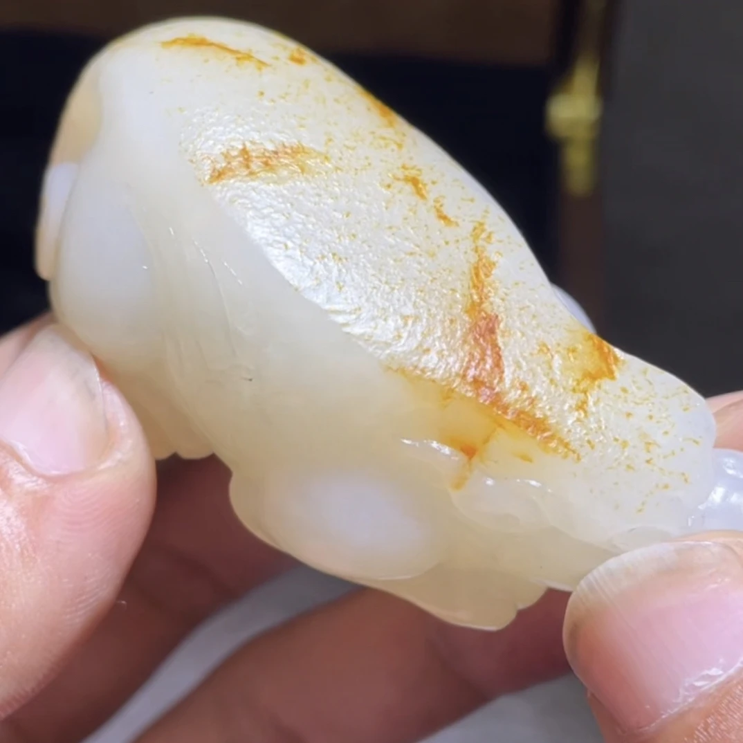 手把件货玉石把玩件文玩摆件D2