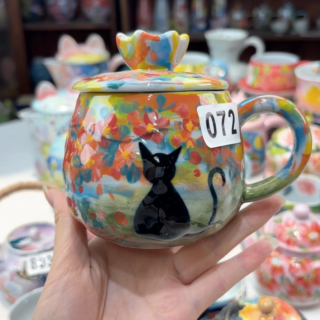 景德镇手绘高温釉下彩陶瓷茶具