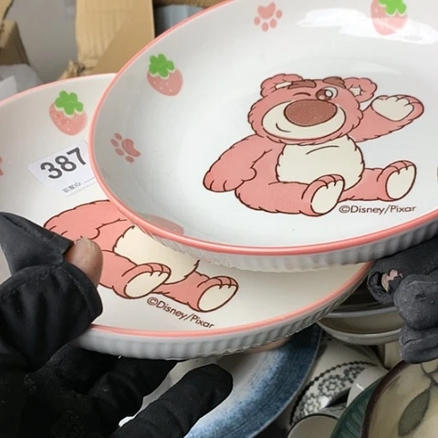 盘陶瓷制品满25拼单发货默认微瑕