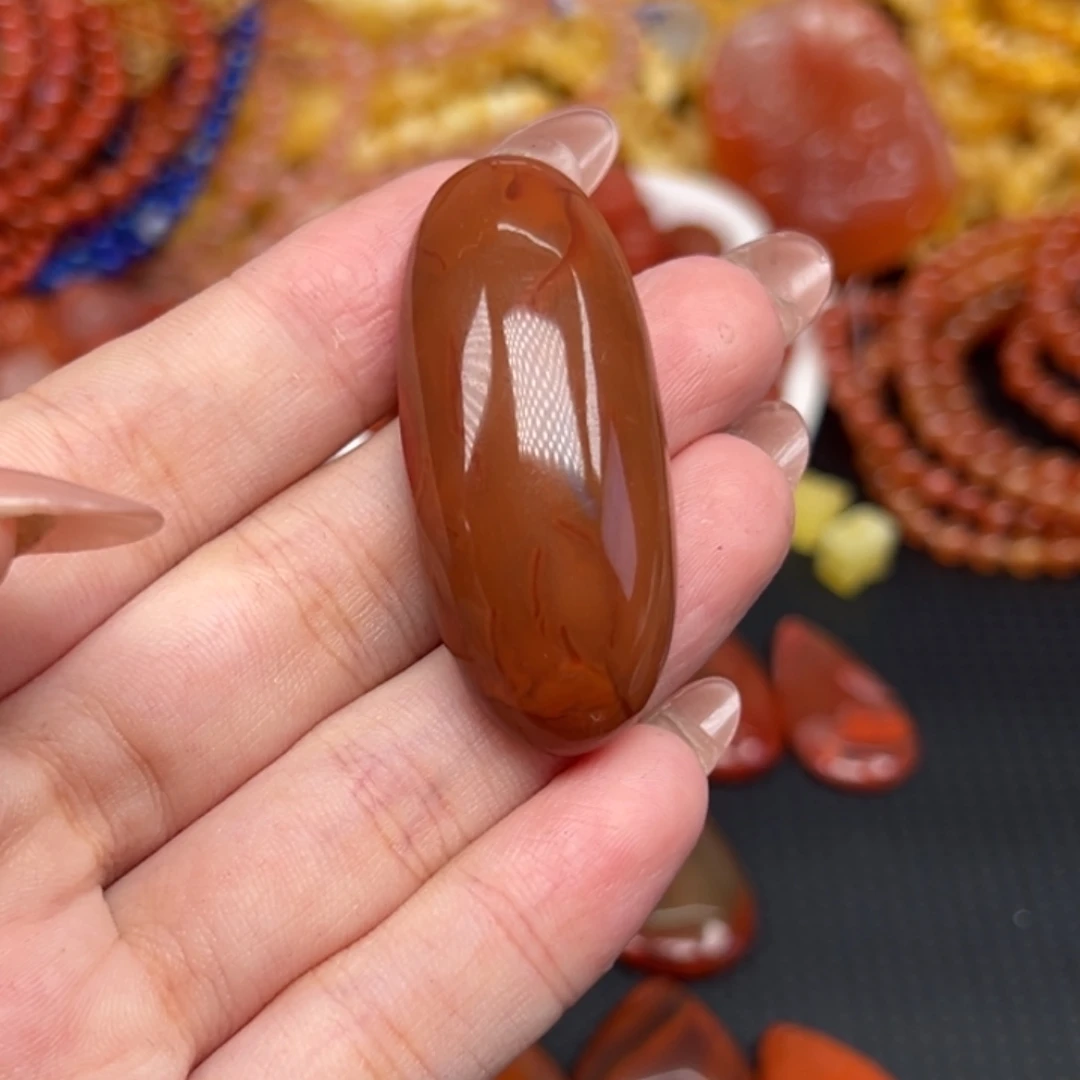 龙***子南红玛瑙未镶嵌吊坠(不含链)