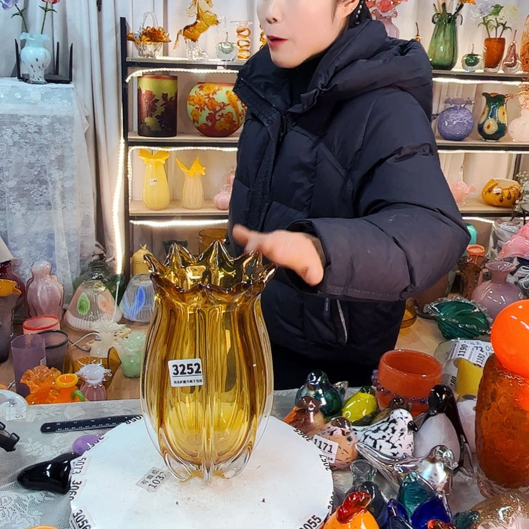 3252 家悦美居琉璃摆件