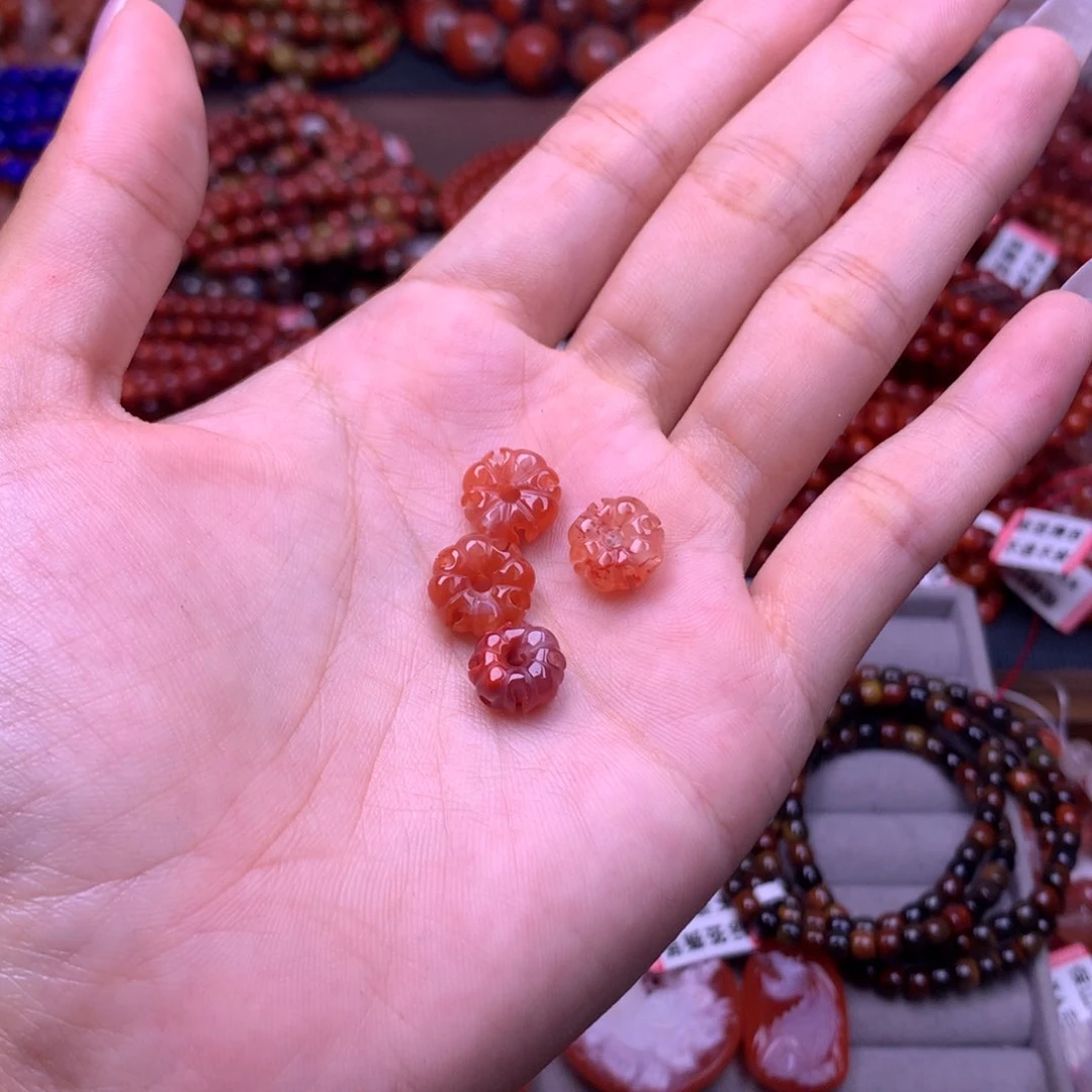 未镶嵌手链南红玛瑙克罗心49号