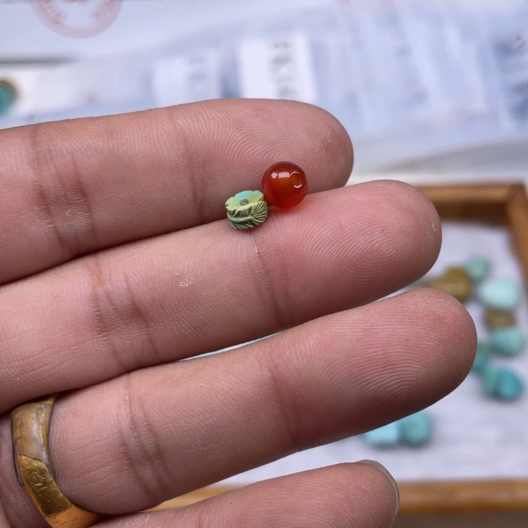 颈饰未镶嵌南红玛瑙141