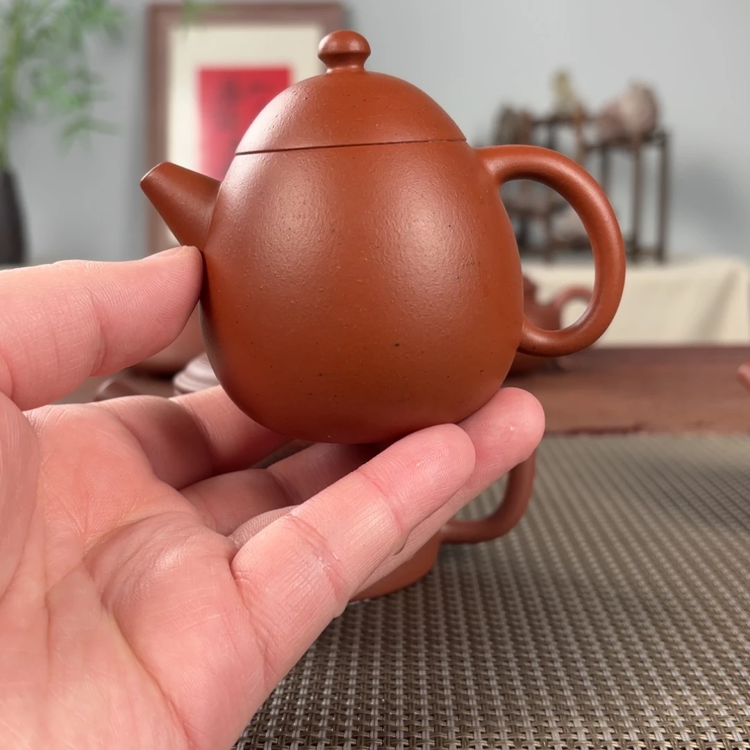 紫砂茶壶黄龙山原矿紫砂壶