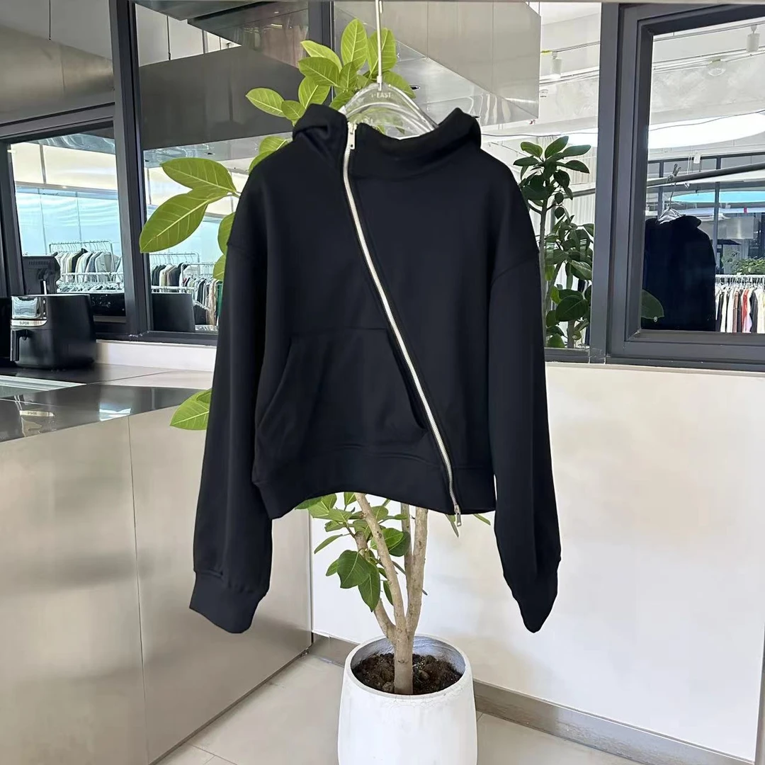 i-EAST 天空之镜~拉链设计感连帽休闲外套-3D WT41296