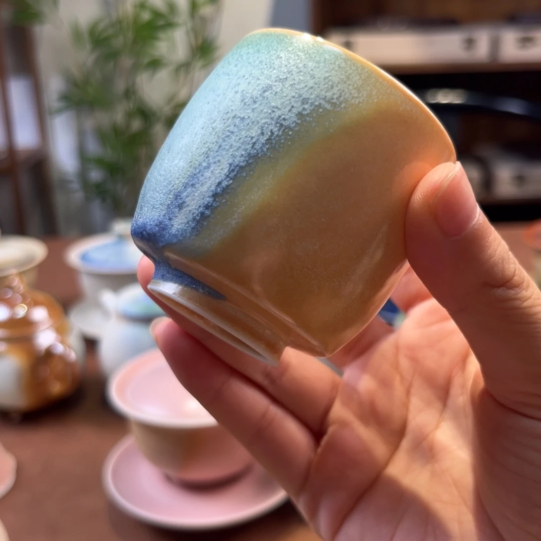 景德镇手工窑变工艺茶器