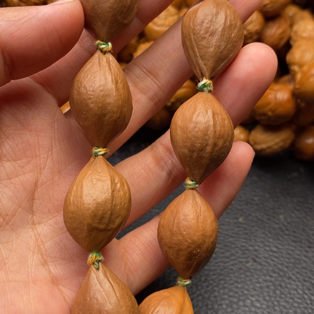 吊坠橄榄核素核手串