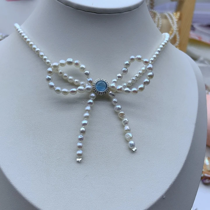 淡水珍珠未镶嵌颈饰