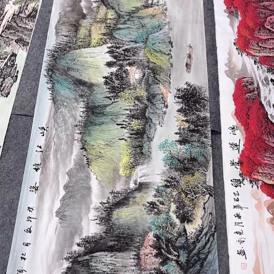 国画一二三一二三