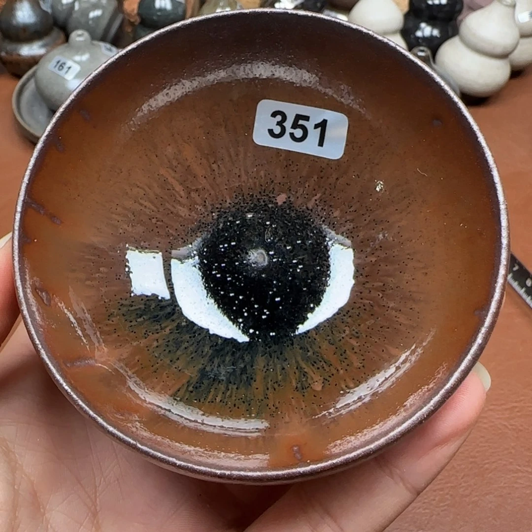 茶盏龙窑柴烧原矿原釉（微瑕）351