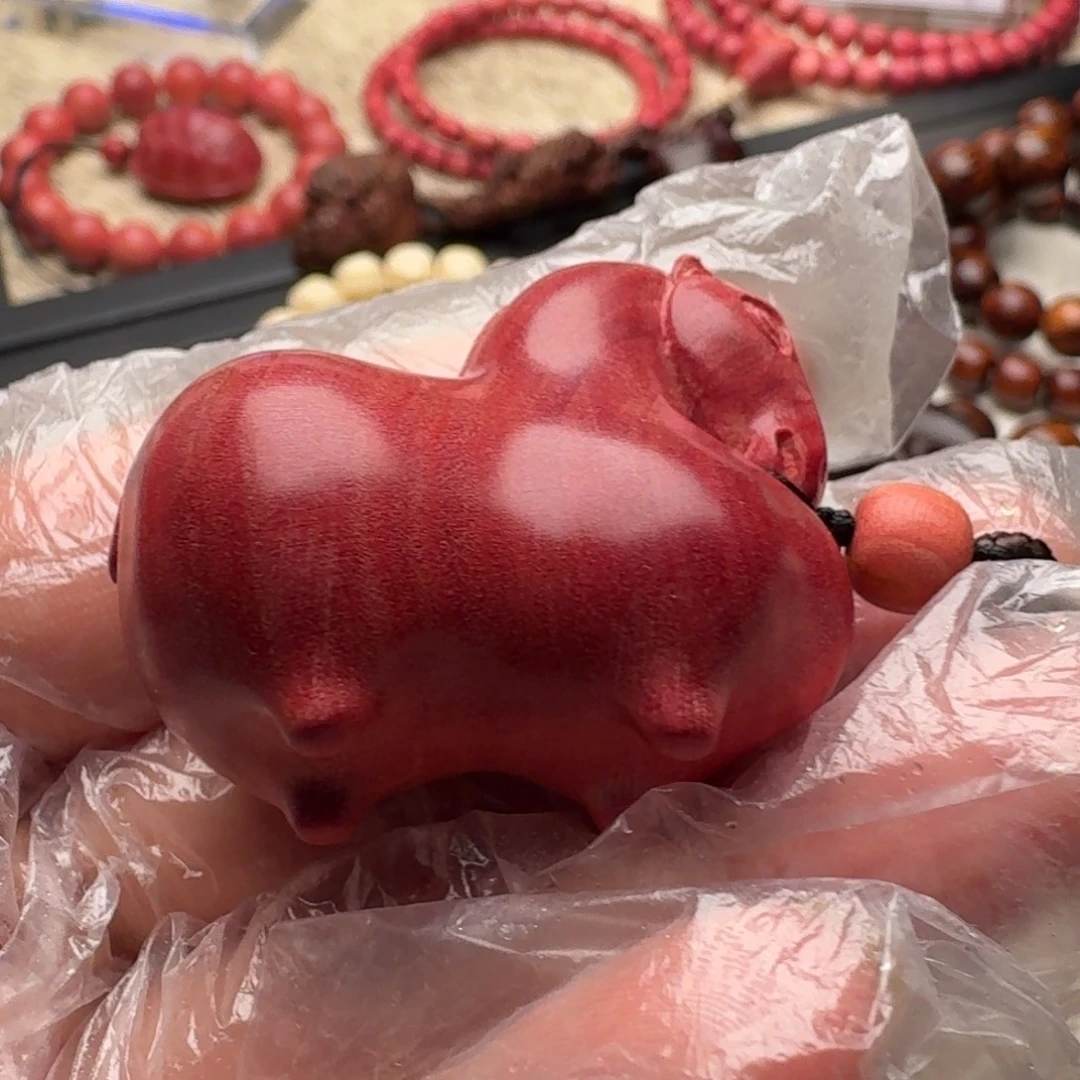 看***柚手串/手链檀香紫檀（小叶紫檀）粉象木 唐马