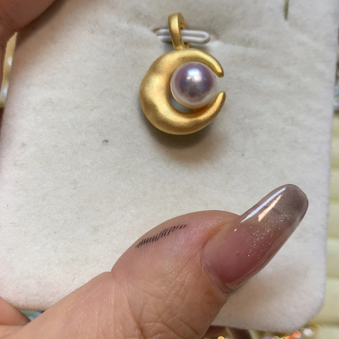 海水珍珠颈饰银S925镶嵌