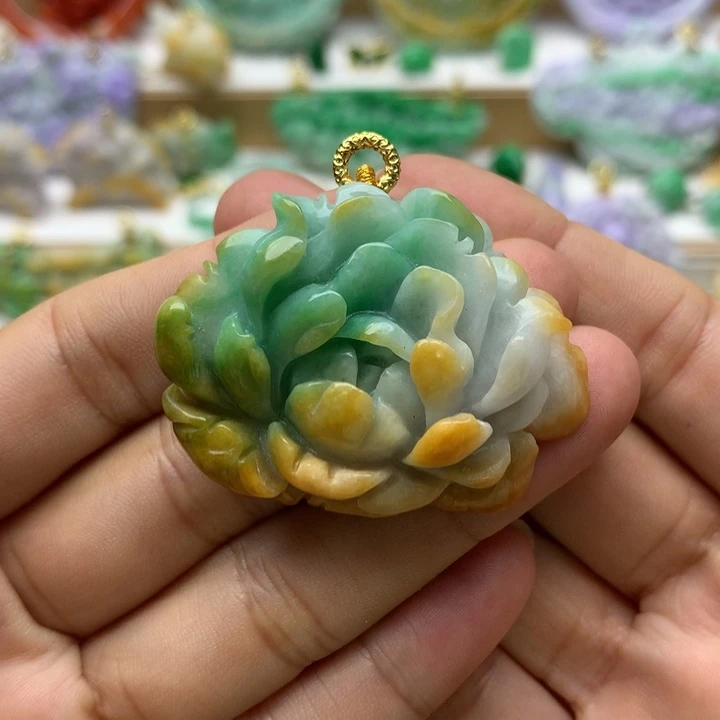 颈饰未镶嵌翡翠翡翠