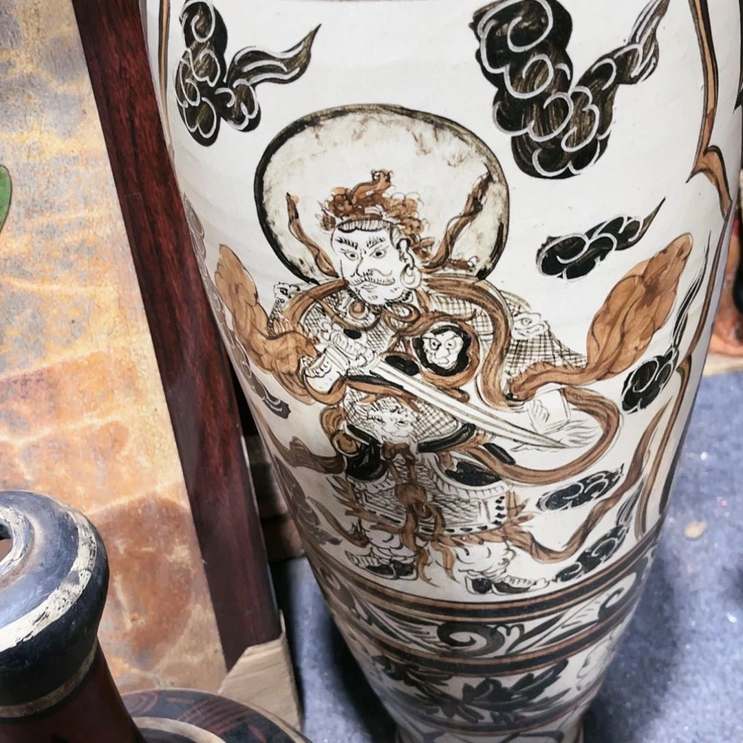 瓦当摆件摆件茶桌茶台陶瓷默