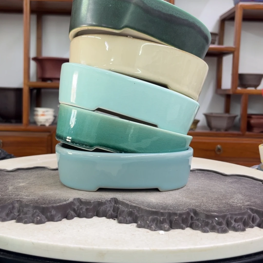 紫砂花盆瑕疵4-15.5-12-5。。。