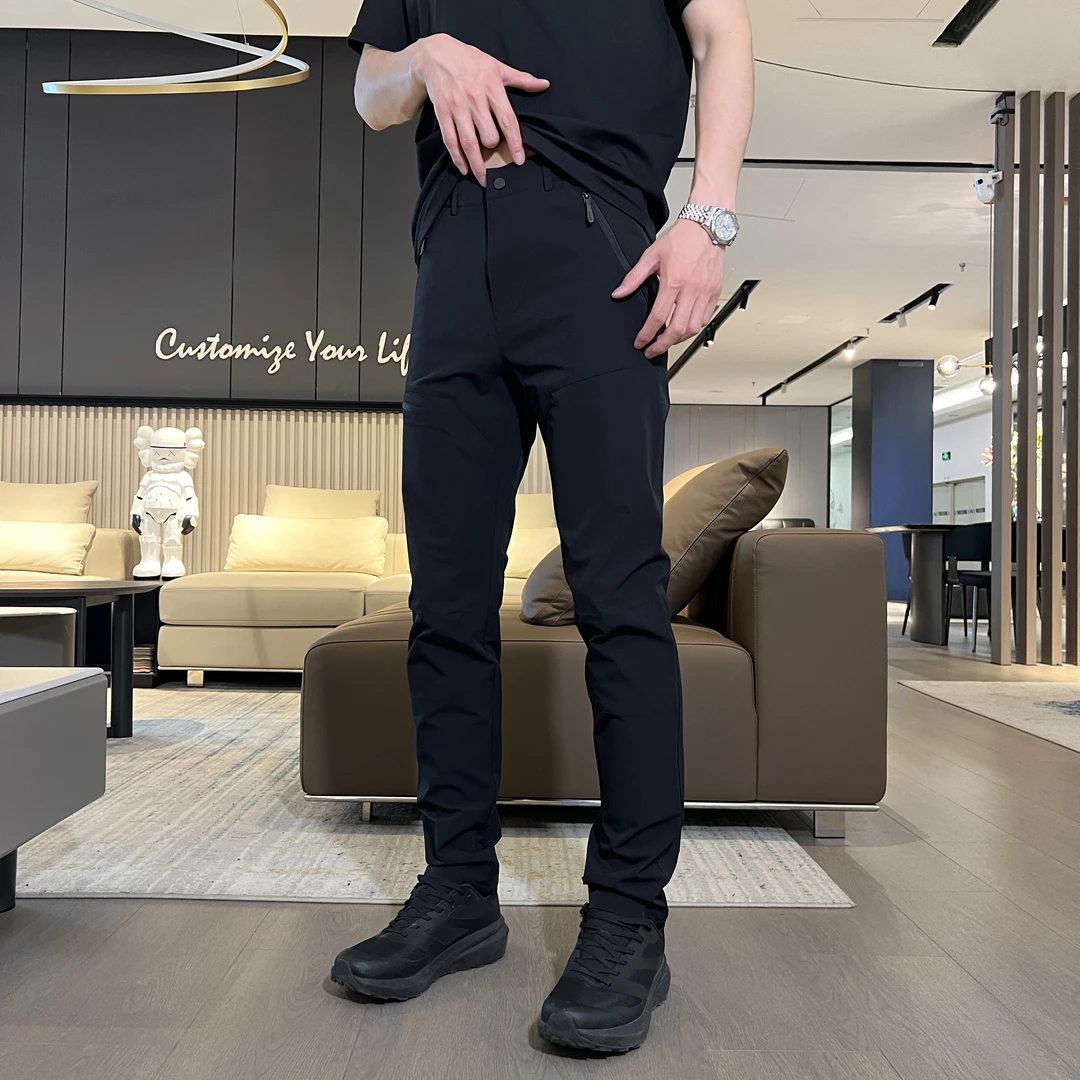（25年冬季加绒333户外三防刺绣全标发货）男女同款时尚男裤云
