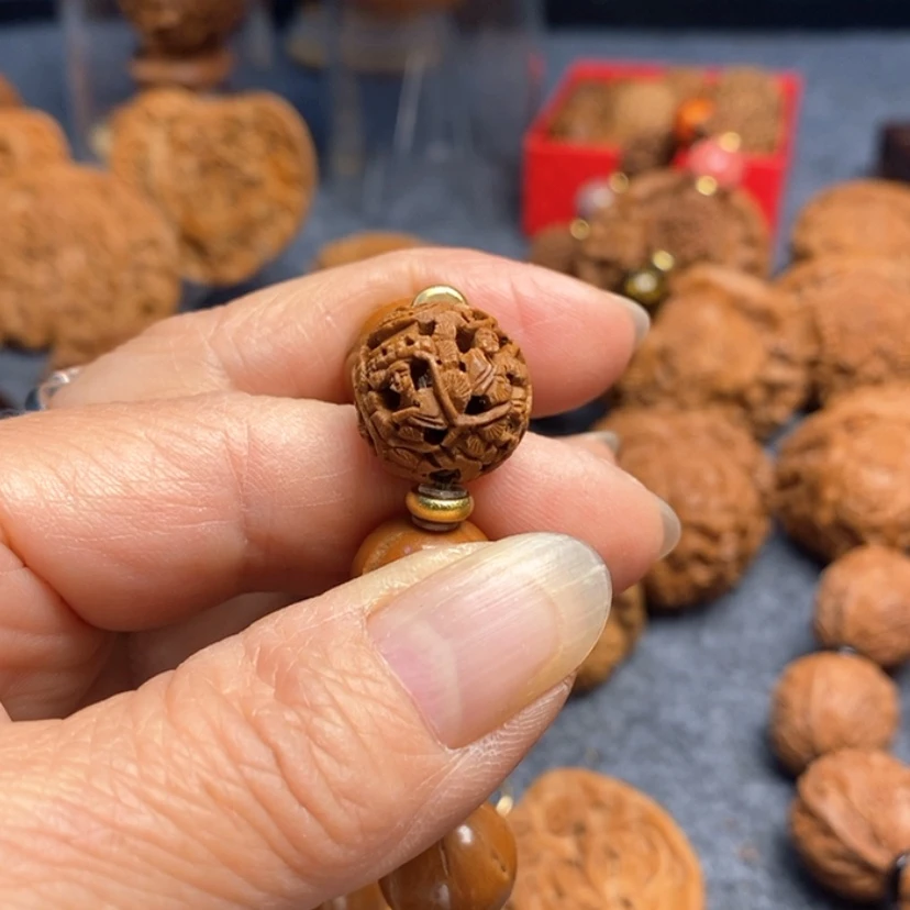 【闪购商品】手串/手链核桃未***生桃核雕刻