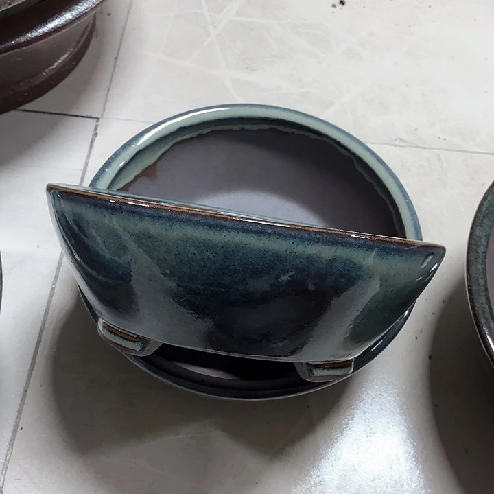 紫砂花盆紫砂的颜色很好看