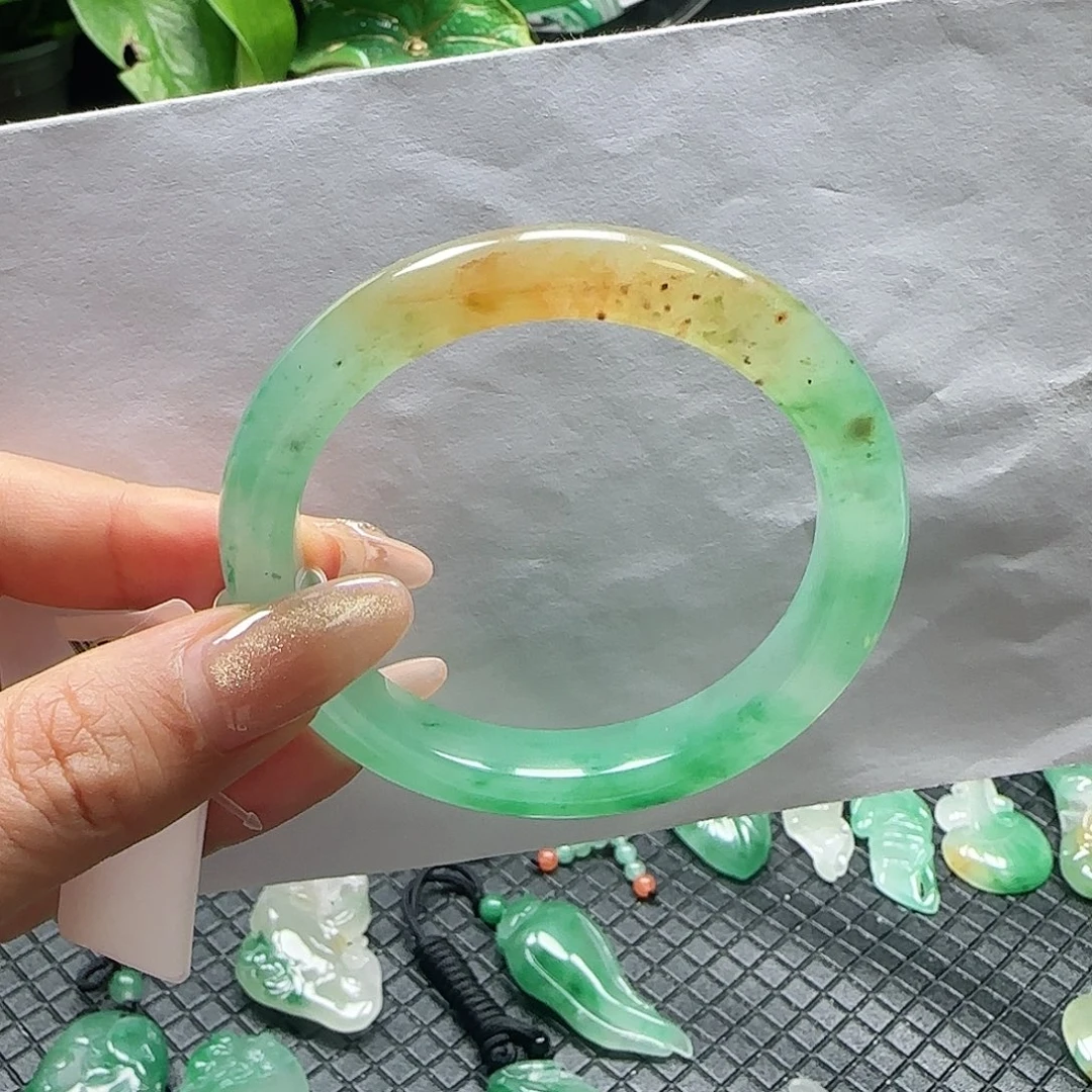 石英质玉手镯5556未镶嵌