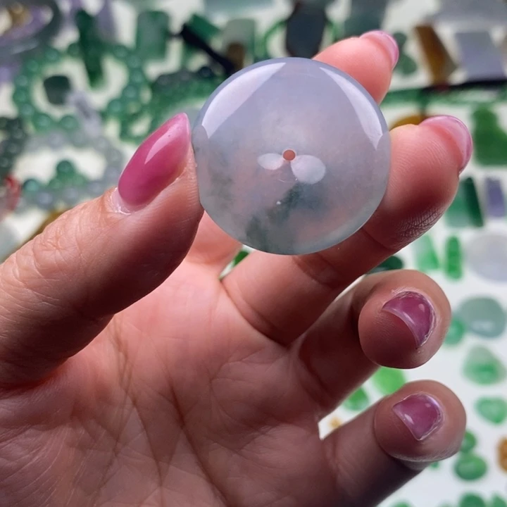 翡翠未镶嵌挂件天然翡翠