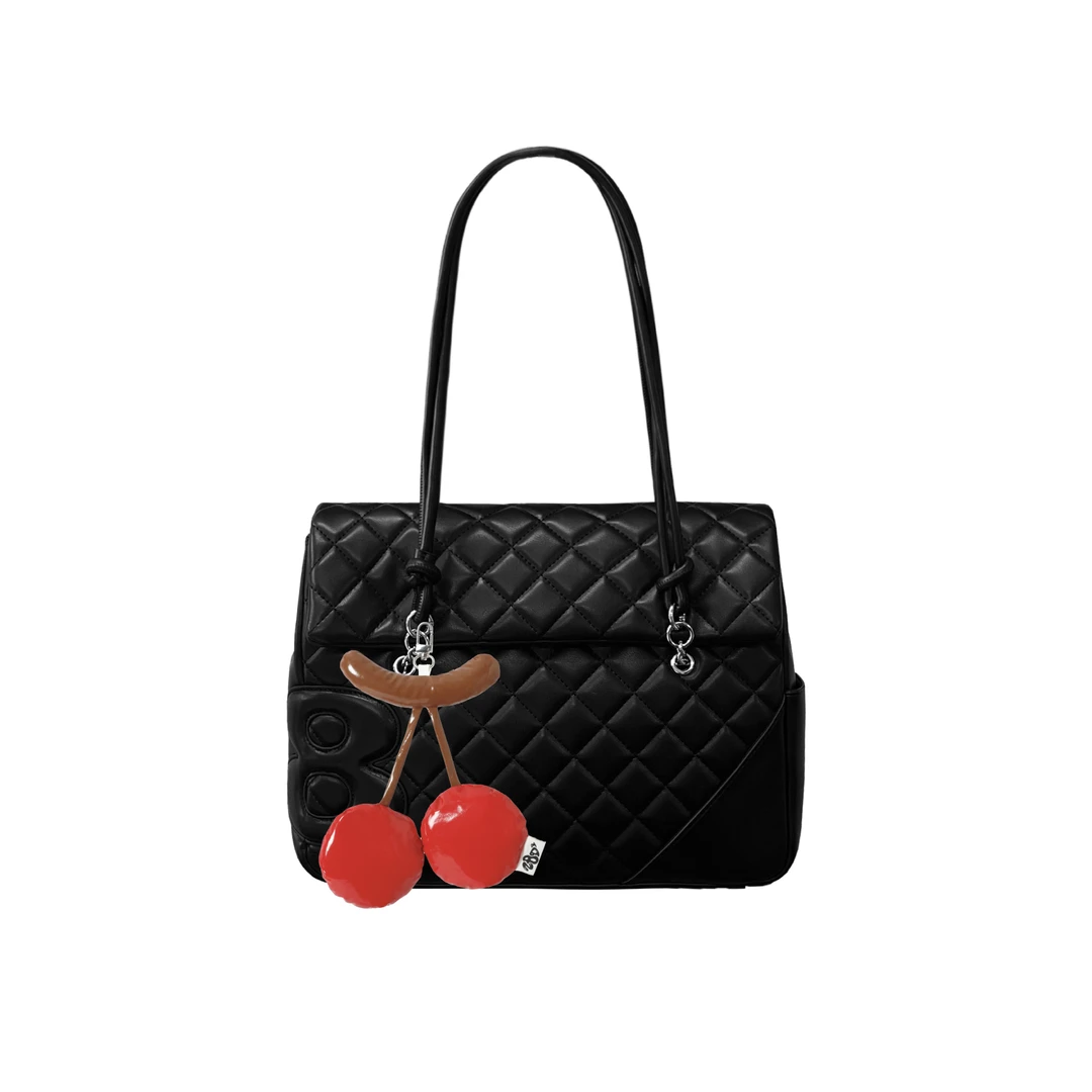 【明星同款】2801“XXL机场大托特” 康鹏菱格纹大包控 可单肩可双肩