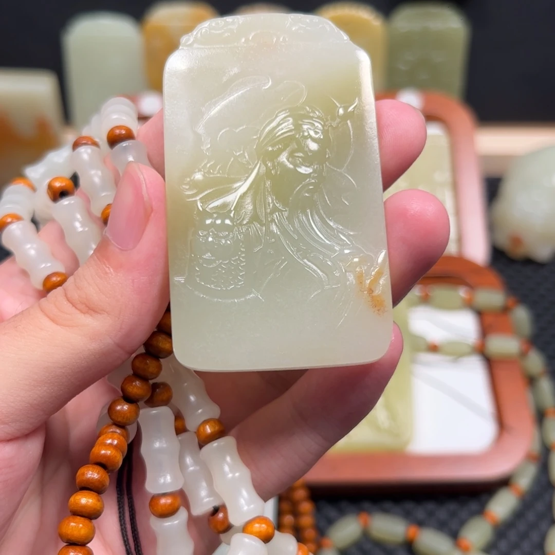新疆昆仑山料 方解石玉