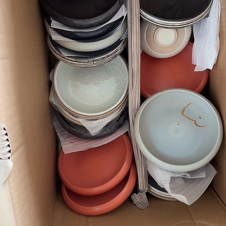 瓷片默认瑕疵商品6寸6个