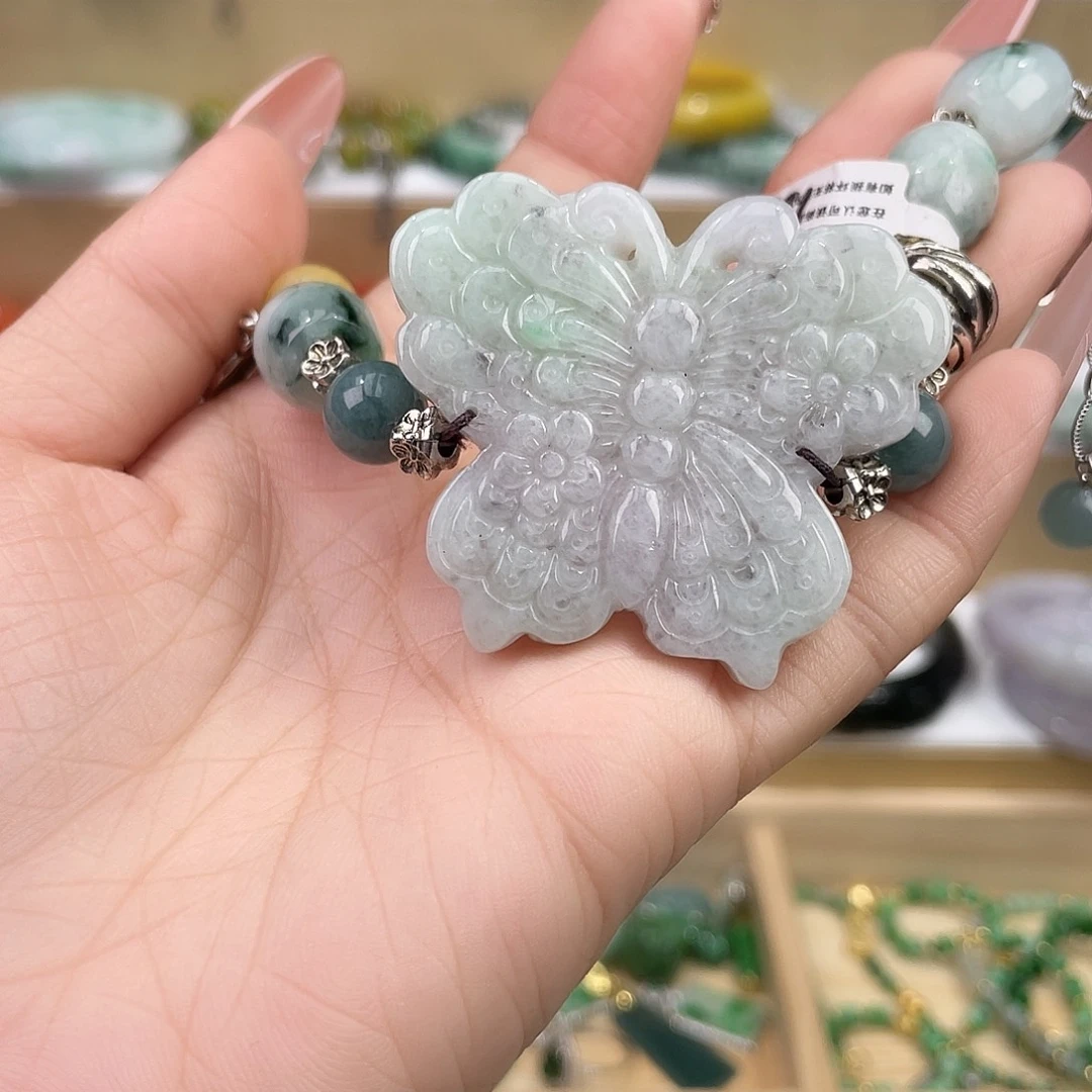 翡翠未镶嵌手链手链