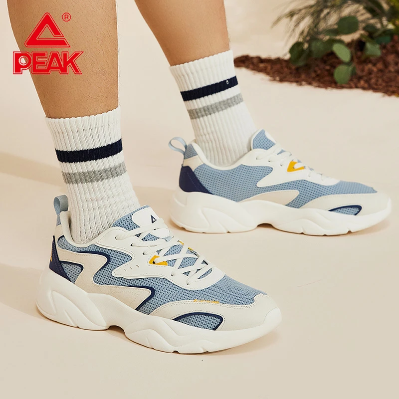 Peak/匹克【沧海】透气情侣休闲鞋夏季鞋子欧若风防滑增高运动时尚