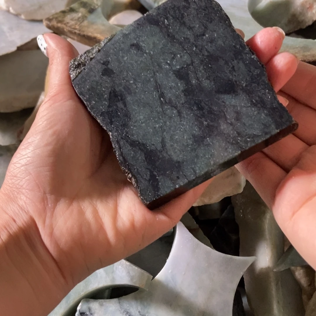 翡翠未镶嵌挂件天然翡翠