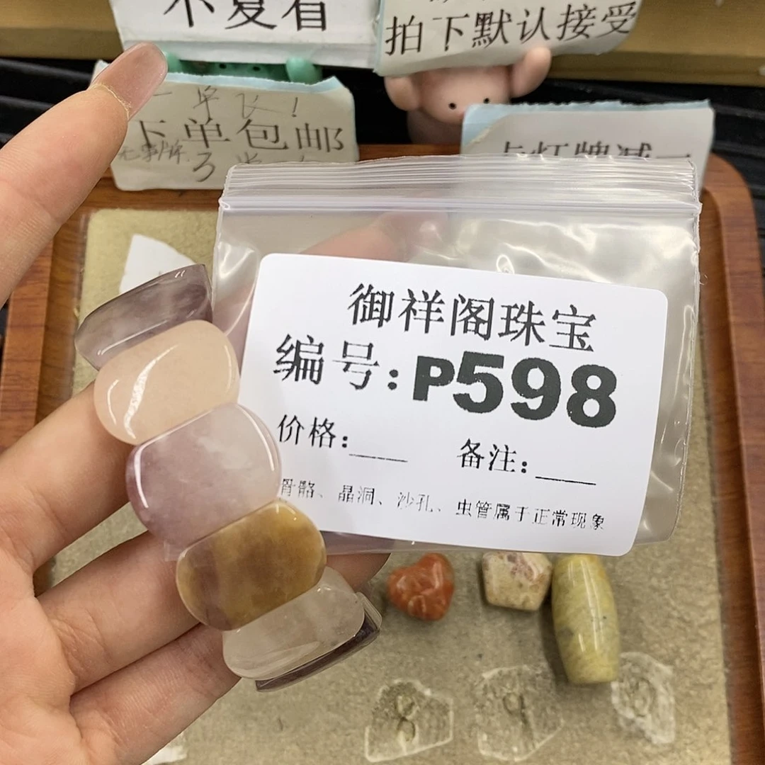 硅化珊瑚（珊瑚玉）未镶嵌颈饰
