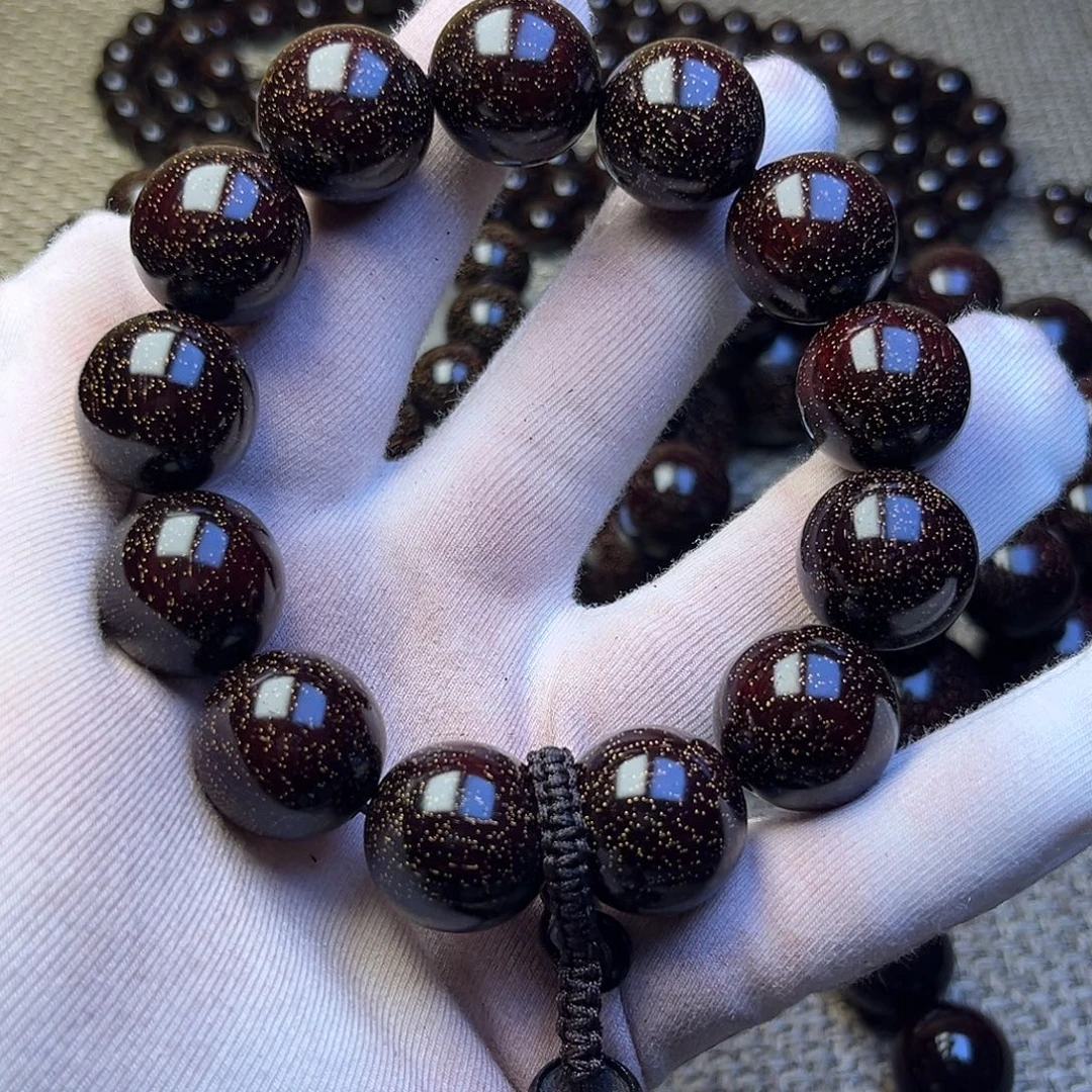 檀香紫檀（小叶紫檀）1.8 13颗爆星