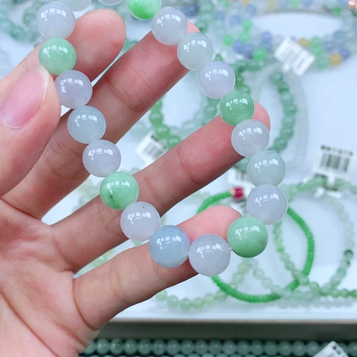 未镶嵌手链翡翠翡翠
