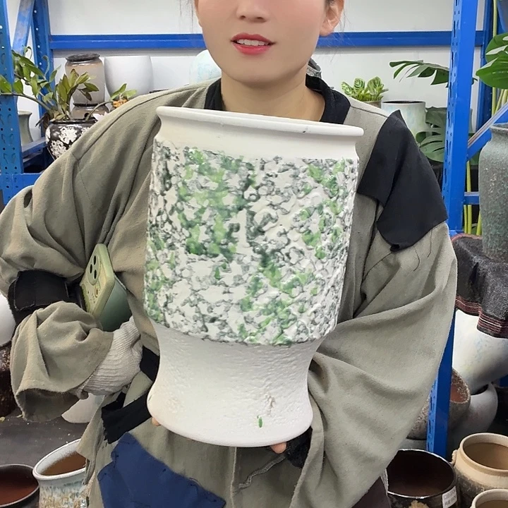 20×30-粗陶花盆有孔-买买买