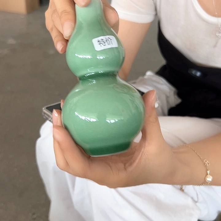 龙泉云间青瓷小米茶器