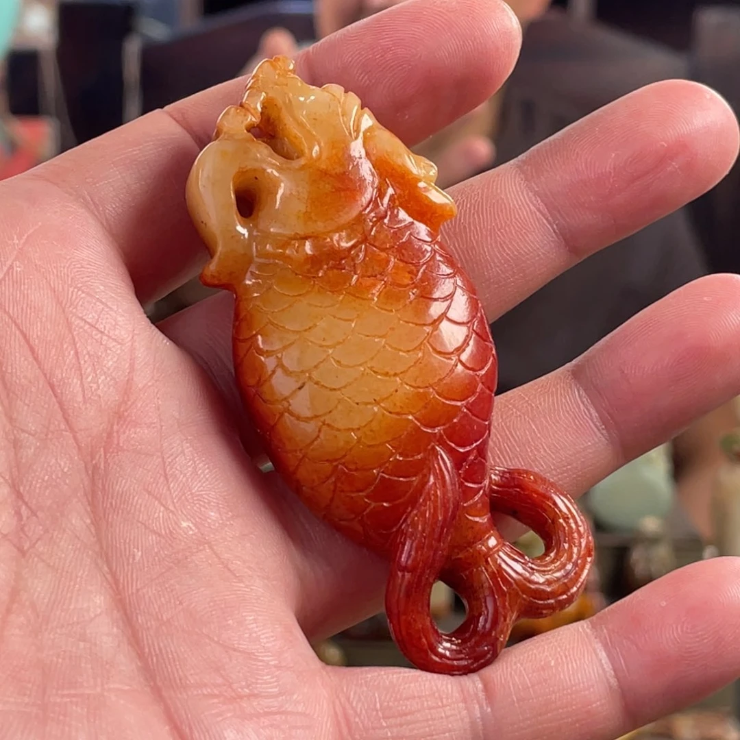 和田玉未镶嵌挂件初*壹